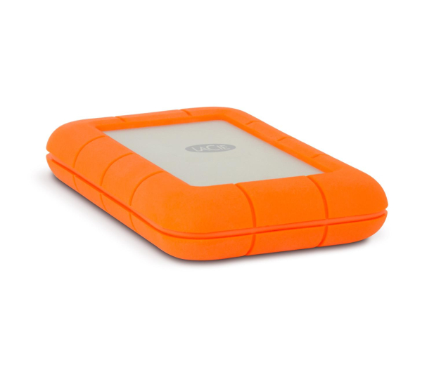 LaCie Rugged 2TB Thunderbolt Pomarańczowo-Szary - 377195 - zdjęcie 2
